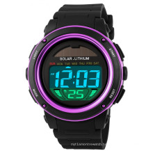 SKMEI 1096 Hot Sale Waterproof Sports Watches Men Solar Powered Digital Women Wristwatches